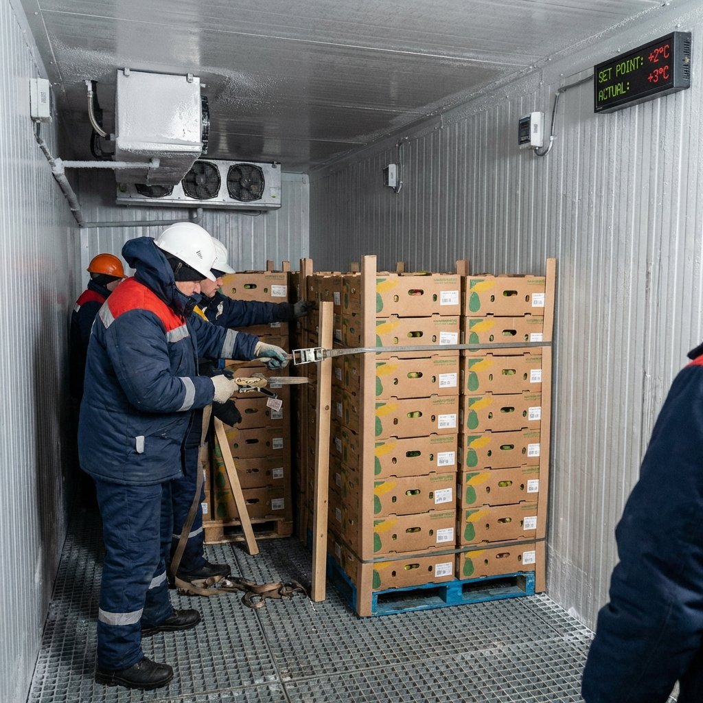 Reefer Cargo Lashing